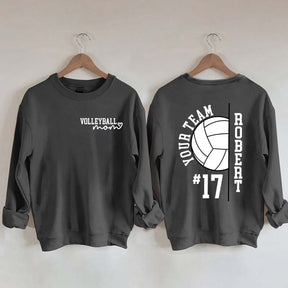 Personalized Team Spirit Volleyball Sweatshirt