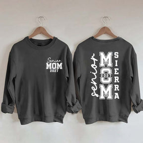 Custom Graduation Senior Mom 2027 Sweatshirt