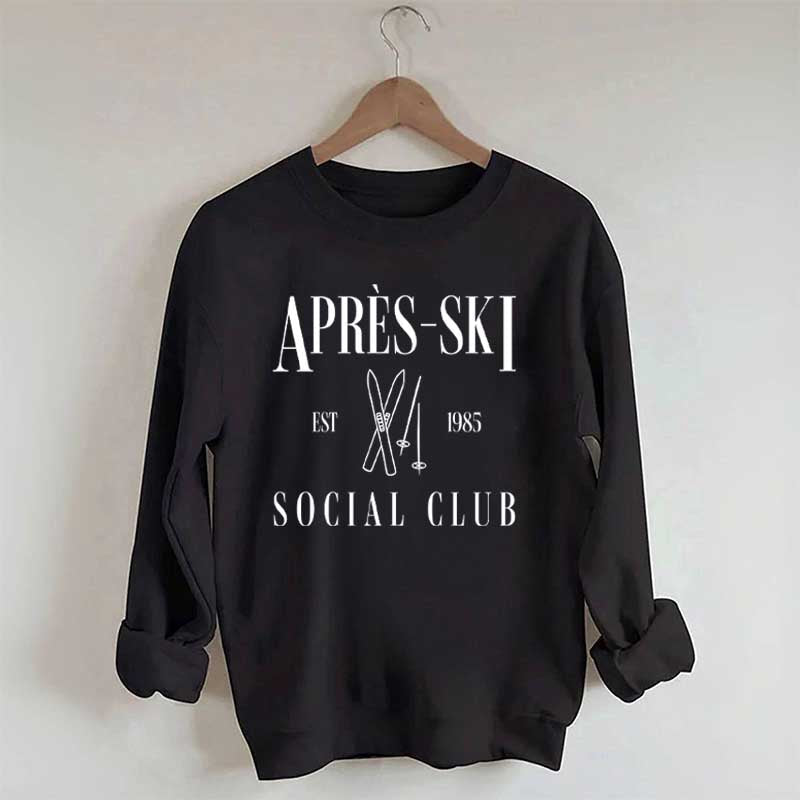 Apres-Ski Social Club Skiing Sweatshirt