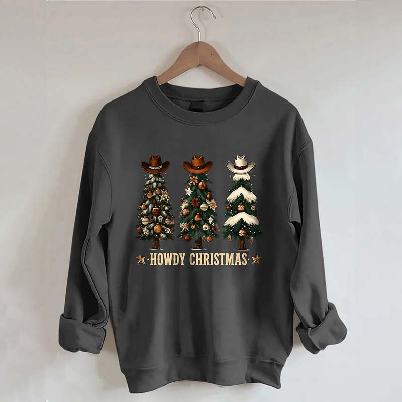 Western Christmas Tree Sweatshirt