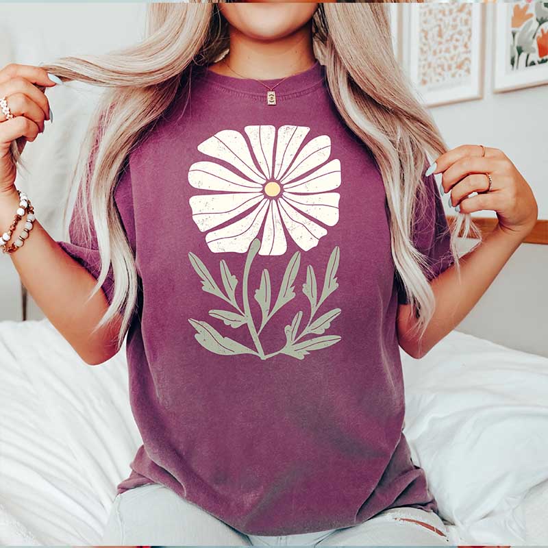 Daisy Flower Spring Floral T-Shirt