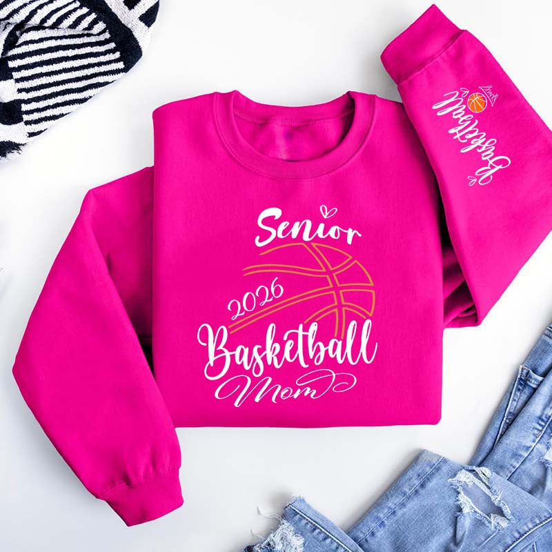 Senior Basketball Mom Sweatshirt