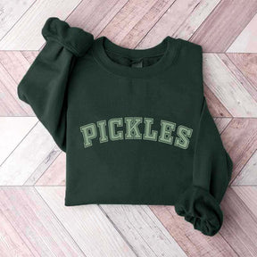 Vintage Collegiate Pickle Sweatshirt