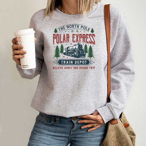 Polar Express Family Vacation Christmas Sweatshirt