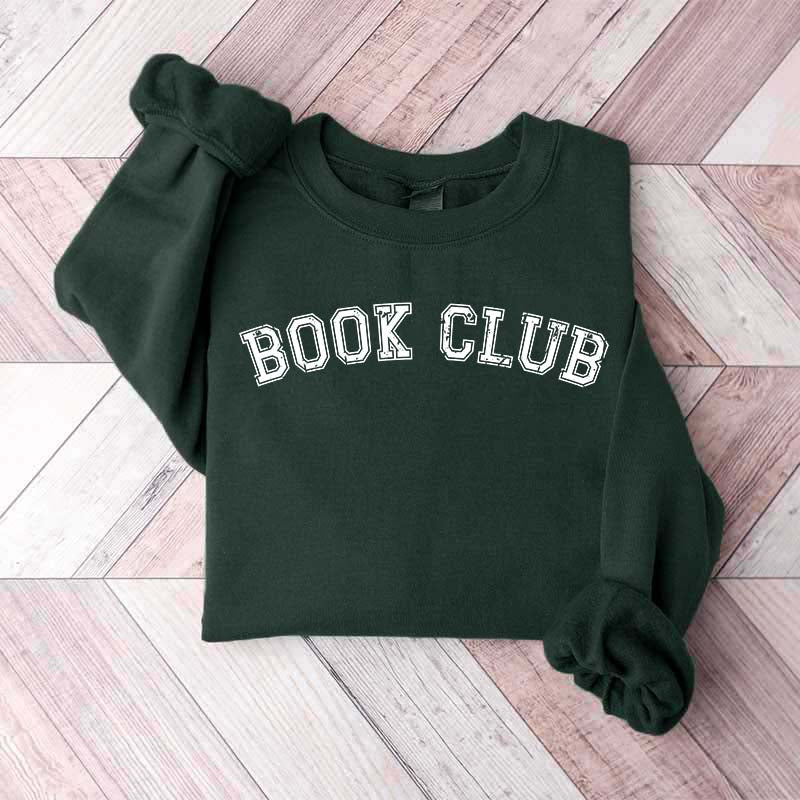 Book Club Bookish Novel Reader Sweatshirt