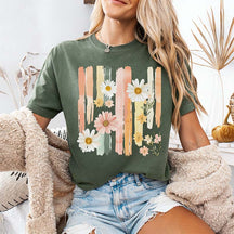 Floral Brushstroke T-Shirt