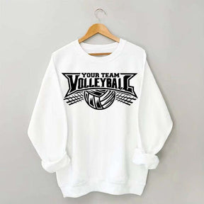 Custom Volleyball Team School Spirit Sweatshirt