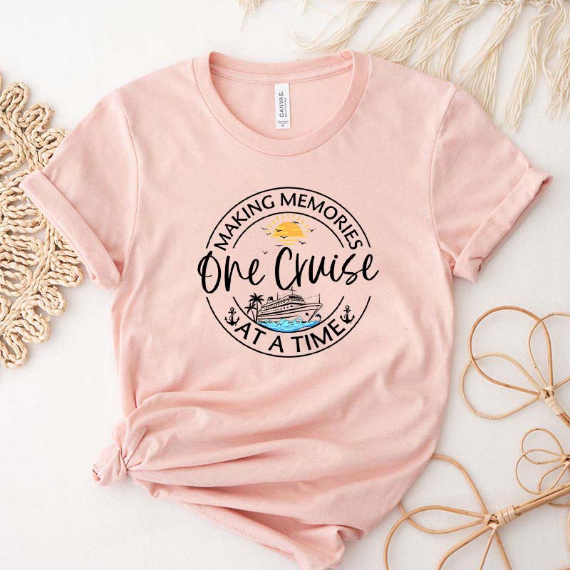 Making Memories One Cruise At A Time Funny T-Shirt