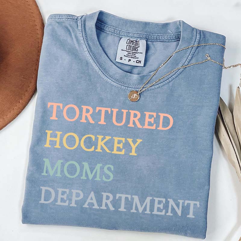 Custom Hockey Mom Sports Game Day T-Shirt