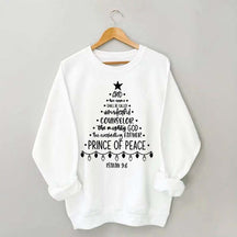 Christmas Religious Tree Sweatshirt