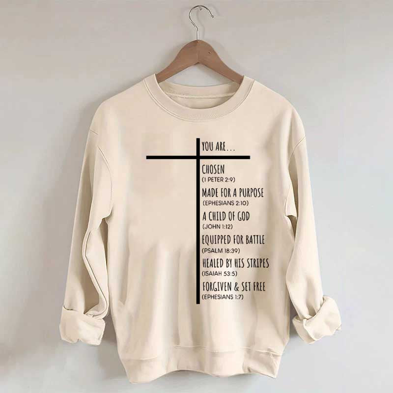 Religious Scripture Sweatshirt