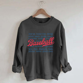 Baseball Sport Life Sweatshirt