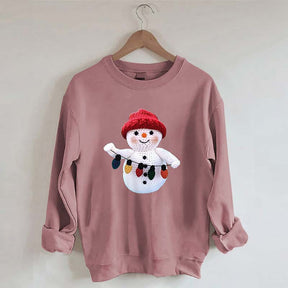 Christmas Snow Man Sweatshirt