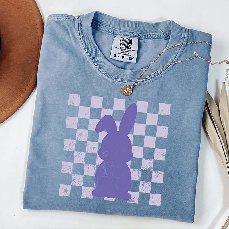 Comfort Colors Retro Easter Bunny T-Shirt
