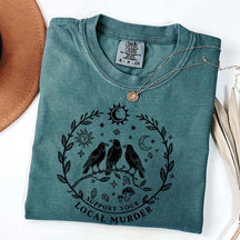 Support Your Local Murder Sun And Moon T-Shirt