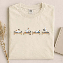 Funny Goose Pilates Minimal Animal Gym T-Shirt