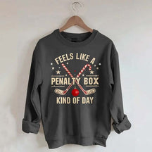 Hockey Penalty Box Christmas Sweatshirt