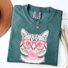 Bubble Gum Kitten Vintage Style T-Shirt