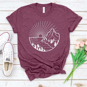 Sun And Mountain T-Shirt
