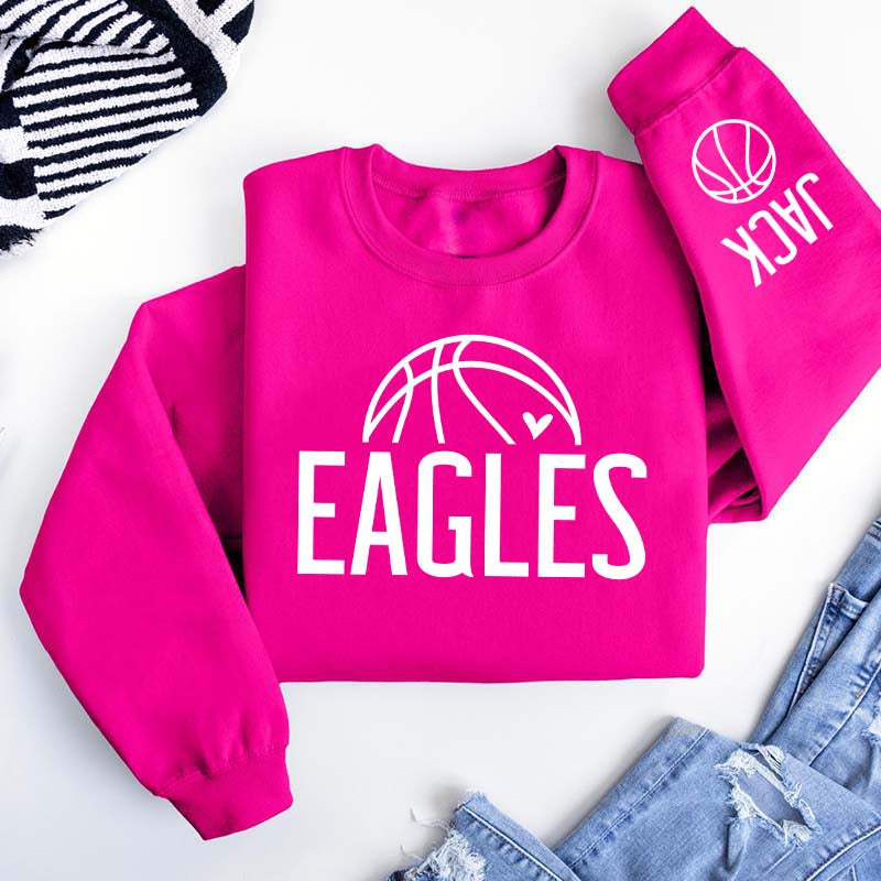 Custom Basketball Team Spirit Sweatshirt