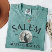 Salem Massachusetts Witch Halloween T-Shirt