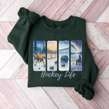 Cute Hockey Mom Life Sweatshirt