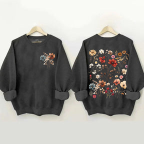 Vintage Wildflower Natural Lover Sweatshirt