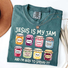 Funny Jesus Is My Jam Religous T-Shirt