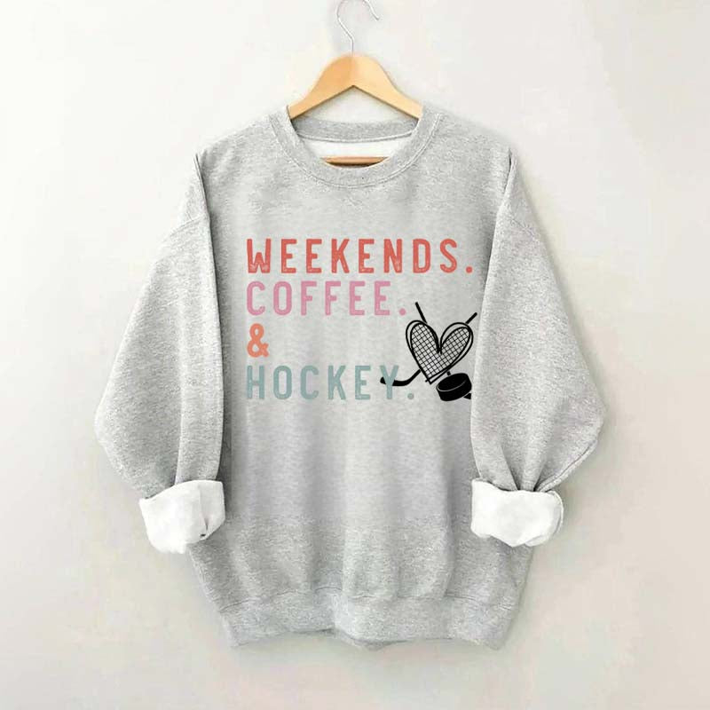 Game Day Hockey Mom Sweatshirt