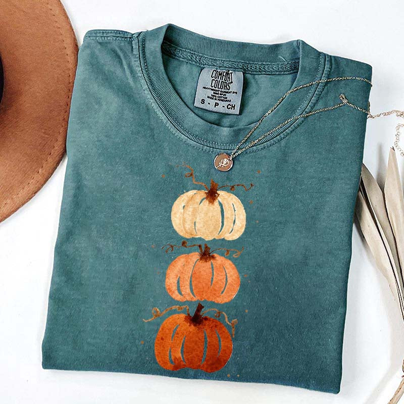 Cute Watercolor Pumpkin T-Shirt