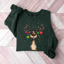 Vintage Reindeer Christmas Winter Sweatshirt