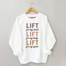 Fitness Motivation Weightlifting Sweatshirt