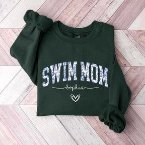 Custom Swim Mom Sweatshirt