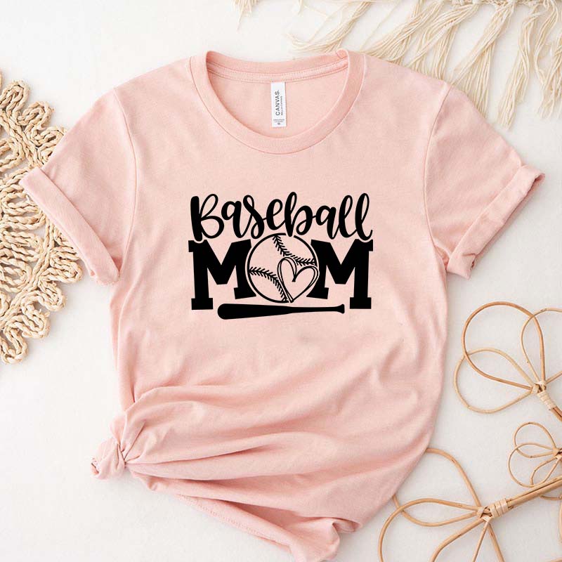 Sports Mom Baseball Trendy T-Shirt
