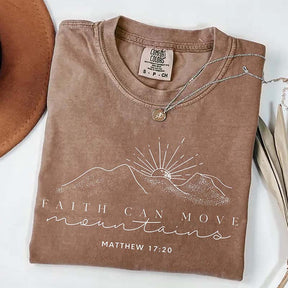 Minimal Faith Can Move Mountains T-Shirt