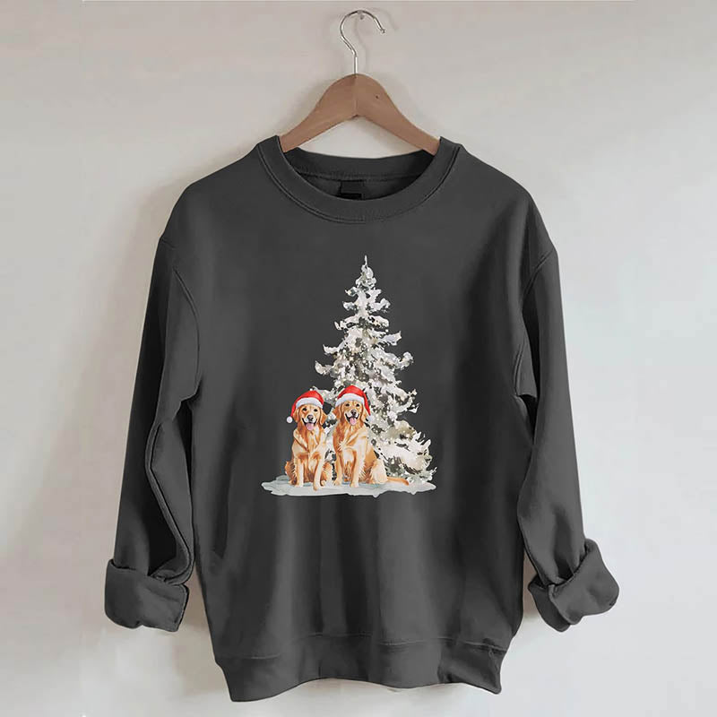 Christmas Golden Retriever Sweatshirt