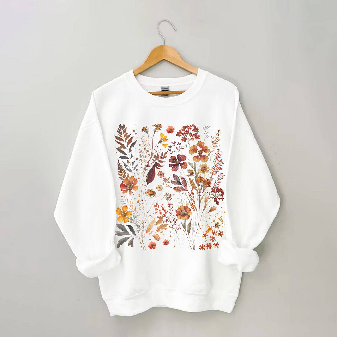 Vintage Wildflowers Garden Lover Sweatshirt