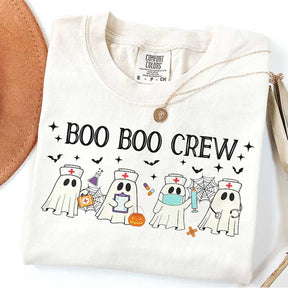 Halloween Nurse Boo Boo Crew T-Shirt