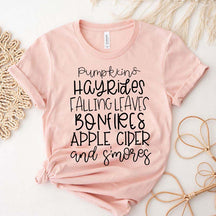 Cute Fall Graphic Quote T-Shirt
