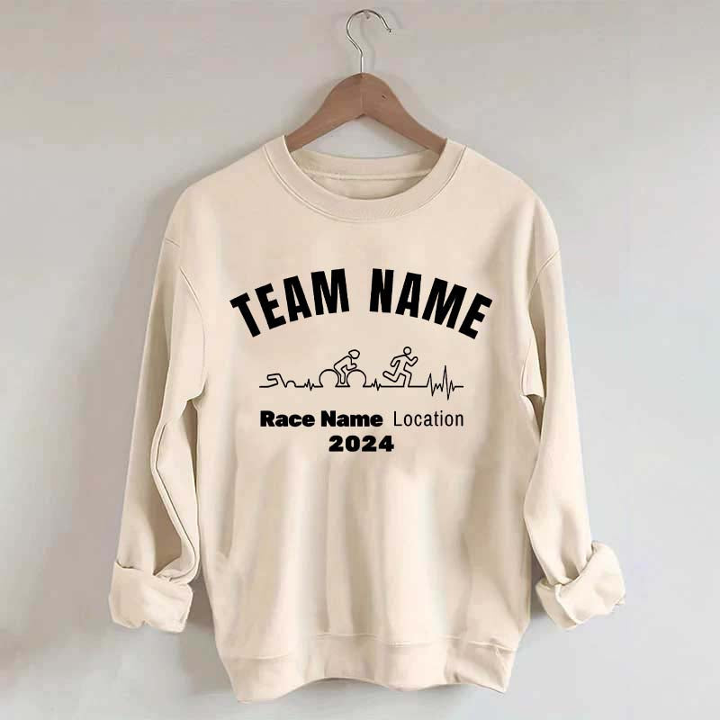 Custom Triathlon Team Sweatshirt