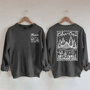 Group Cabin Camping Trip Sweatshirt