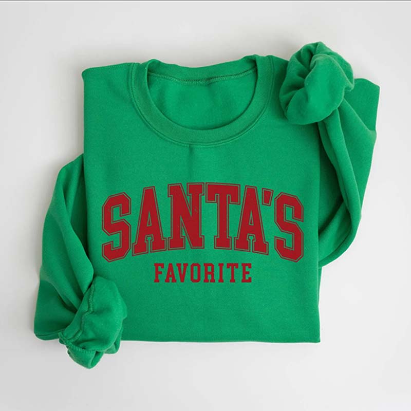 Santas Favorite Christmas Sweatshirt