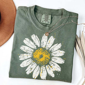 Boho Floral Daisy Graphic T-Shirt
