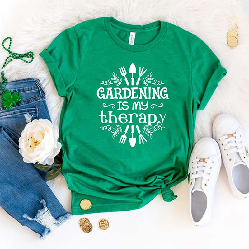 Gardening Is My Therapy T-Shirt
