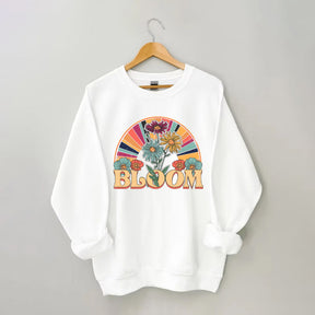 Retro Bloom Wildflower Sweatshirt