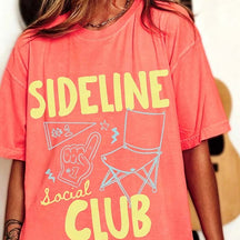 Sideline Social Club Soccer T-Shirt