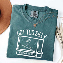 Hockey Got Too Silly Penalty Box T-Shirt