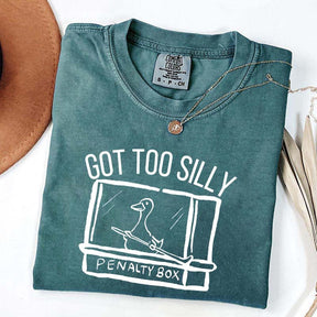 Hockey Got Too Silly Penalty Box T-Shirt
