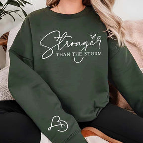 Mental Health Stronger Than The Storm Sweatshirt