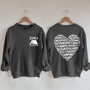 Custom Camp Sweatshirt